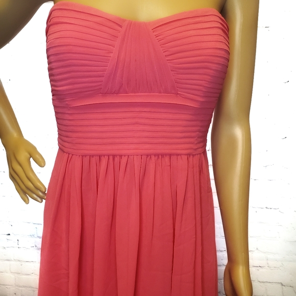 NWT BCBGMaxAzria Summer Chiffon Dress - Picture 2 of 7